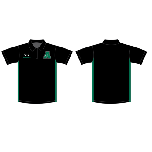 Ashbrook High School Custom Wrestling Polo Shirt