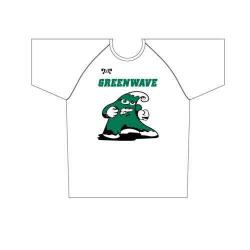 Ashbrook High School Sublimated White Dri-Fit T-Shirt
