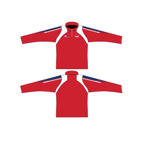 BTS Lancaster Custom Red Men's Quarter Zip