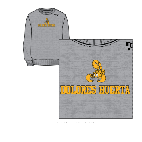Dolores Huerta Preparatory High School  Custom MyHOUSE Challenger Crewneck