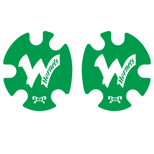 Wellsboro Hornets Head Gear Decal *DOES NOT INCLUDE HEAD GEAR*  2023 