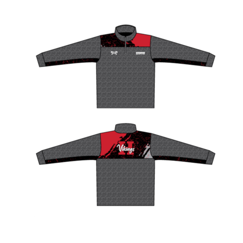 Hueneme High School  Heathered Quarter Zip  (Heathered fabric may vary in color & texture)