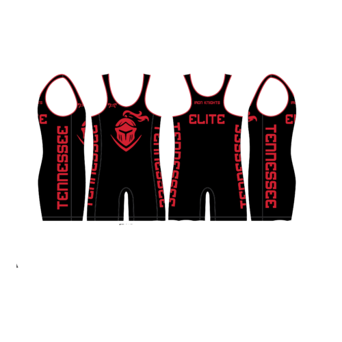 Iron Knights Custom Red Singlet