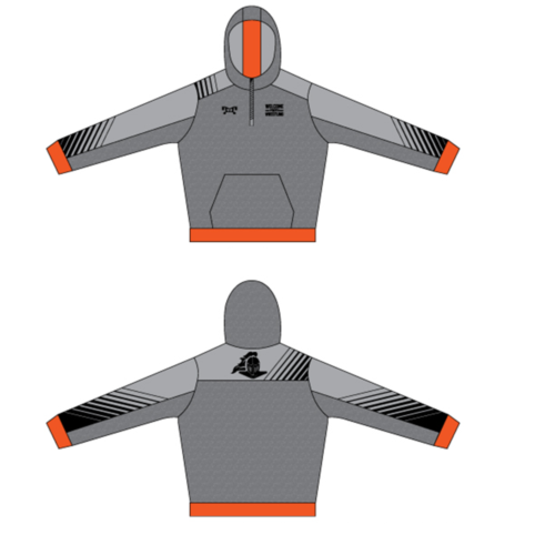 Knightmare Wrestling Custom Quarter Zip Hoodie