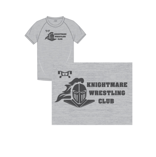 Knightmare Wrestling Club Custom Sublimated Decal T-Shirt