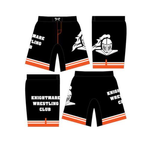 Knightmare Wrestling Club Custom Fight Shorts