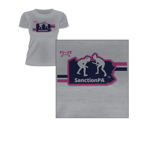 Sanction Pa Custom Raglan Sublimated Decal T-Shirt