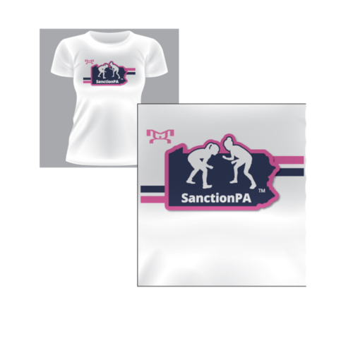 Sanction Pa Custom White Sub Decal T-Shirt 2