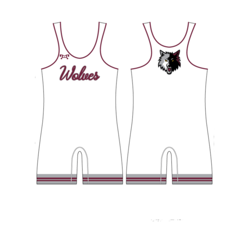 Wolves Wrestling Club Championship Singlet Men's Singlet