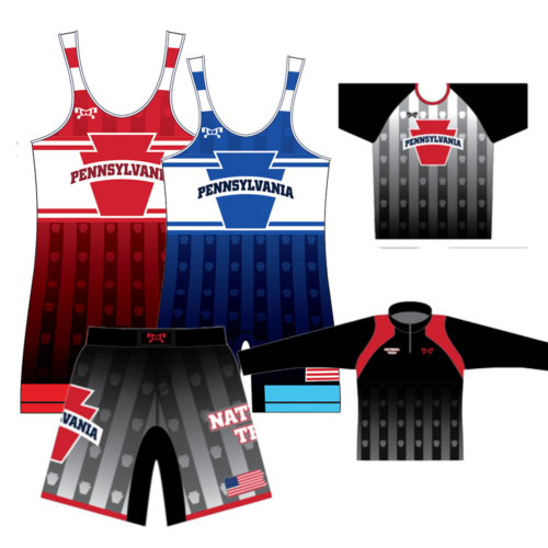 NATIONAL TEAM GEAR REQUIRED Custom Men Competition Combo 2