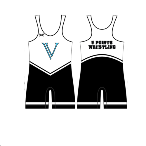 5 Points Wrestling Club Men's Singlet