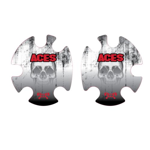 Aces  Head Gear Decal