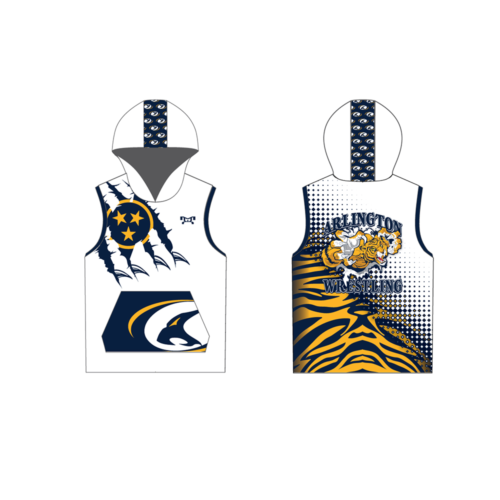 Arlington Sleeveless Sublimated Hoodie