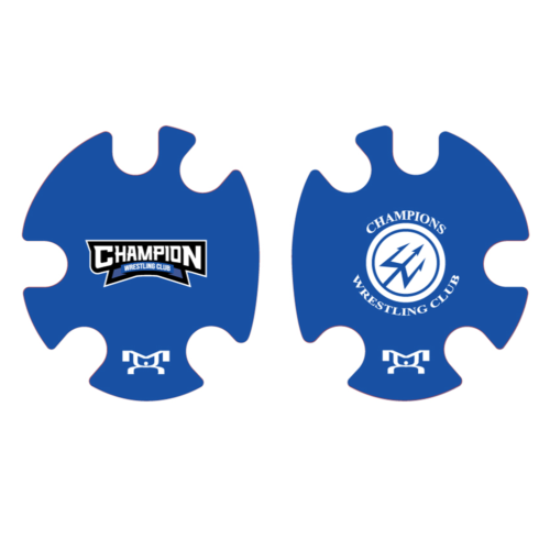 Champion Wrestling Custom Head Gear Decal