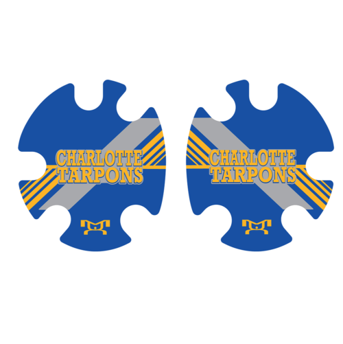 Charlotte HS Custom Head Gear Decal