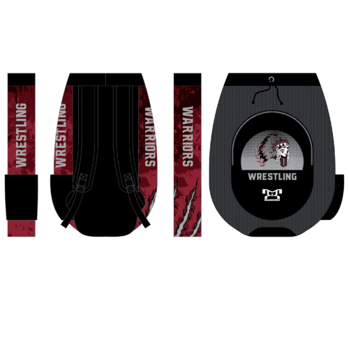 DANVILLE WARRIORS Sublimated Custom Gear Bag