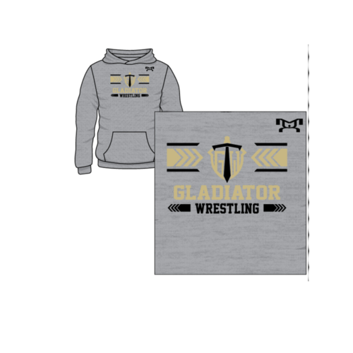 Gladiator Wrestling Club Custom MyHOUSE Challenger Hoodie