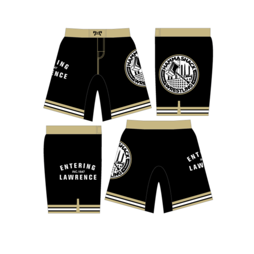 Hamma Shack Wrestling Club Custom Fight Shorts