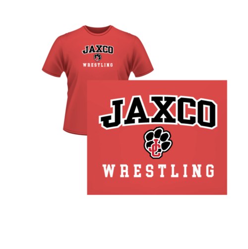 Jackson County Custom Red Heat Press T Shirt