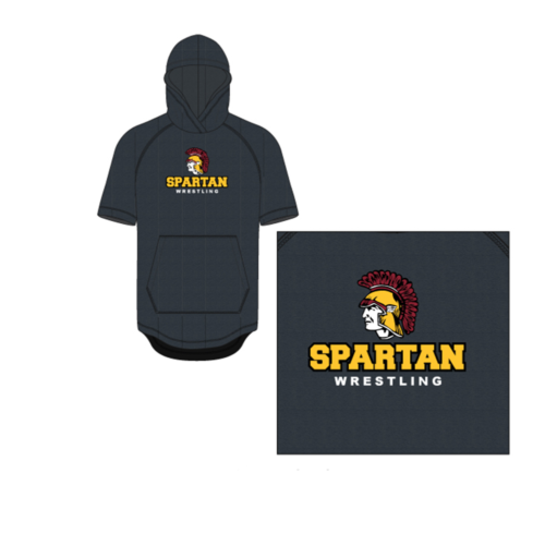 Luxemburg-Casco High SchoolShor t Sleeve Hoodie