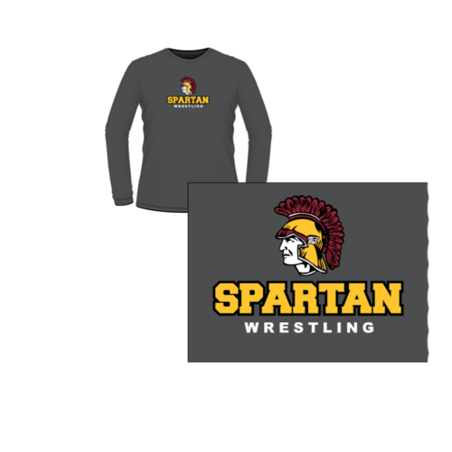 Luxemburg-Casco High School Custom Heat Press Long Sleeve