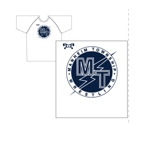 Manheim Township Sublimated White Dri-Fit T-Shirt