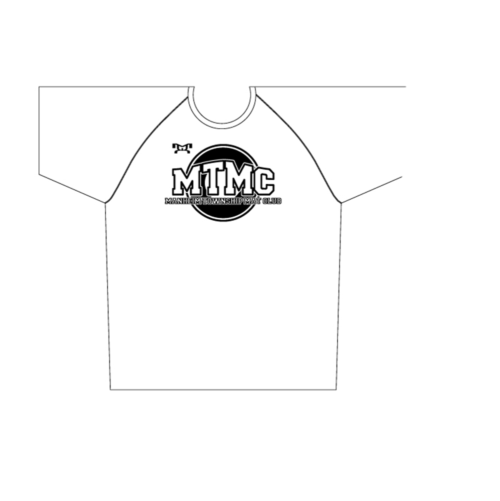 Manheim Township Mat Club  Sublimated White Dri-Fit T-Shirt