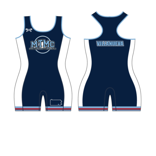 Manheim Township Mat Club Women's Navy Singlet