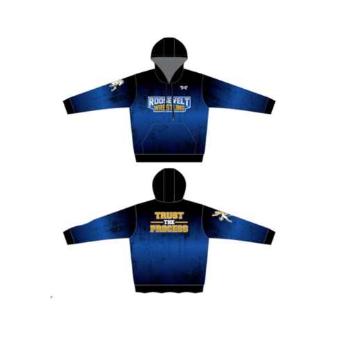 Roosevelt HS Roughriders Sublimated Hoodie