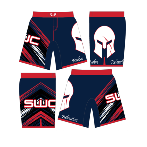 Spartan Wrestling Club Custom Fight Shorts
