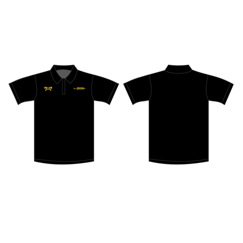 W.L Roenigk Inc Custom Black Custom Polo