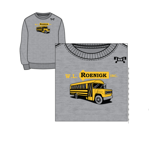 W.L Roenigk Inc Custom MyHOUSE Challenger Crewneck