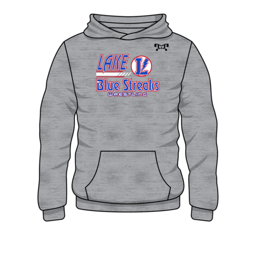 Lake Blue Streaks Wrestling Custom MyHOUSE Challenger Hoodie