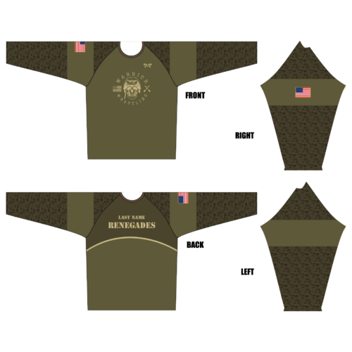 Warrior Wrestling PA Long Sleeve Dri-Fit 2023