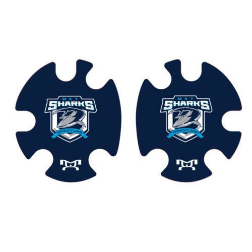 Mat Sharks Custom  Head Gear Decal
