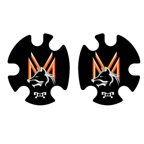 Mid Valley Wolves Custom  Head Gear Decal