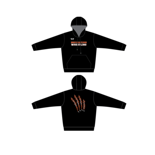 Northeastern Bobcats Sublimated Black Hoodie