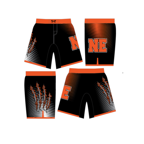 Northeastern Bobcats Custom Fight Shorts