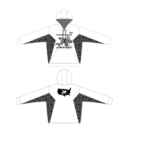 Rideout Podcast Sublimated Hoodie