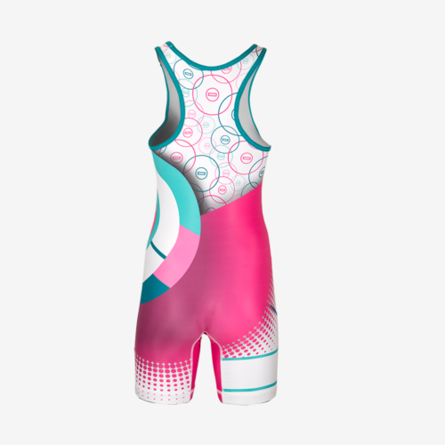 Wrestle Like A Girl Women's Singlet - Image 2
