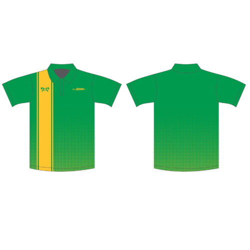 W.L Roenigk Inc Custom Green Custom Polo