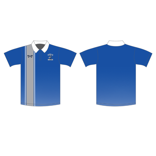 Berlin Brothersvalley Custom Blue Polo Shirt