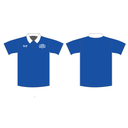 Berlin Brothersvalley Staff  Custom  Blue Polo Shirt