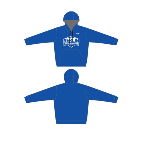 Berlin Brothersvalley Staff  Blue Sublimated Hoodie