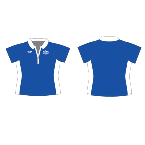 Berlin Brothersvalley Staff  Custom Women's Blue Polo Shirt