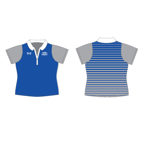 Berlin Brothersvalley Staff  Custom Women's Striped Polo Shirt