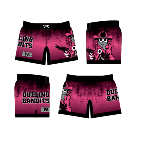 Dueling Bandits Women's Custom Fight Shorts 2