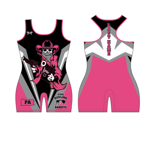 Dueling Bandits Women's Singlet With Name Option
