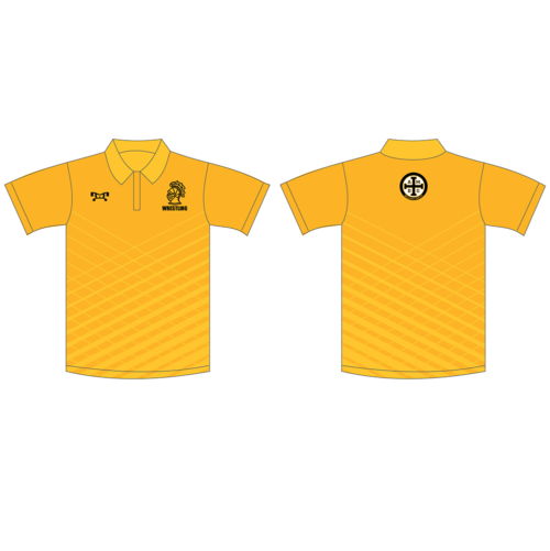 McQuaid HS  Custom Polo Gold Shirt