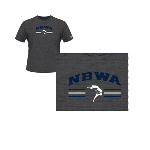 NBWA Custom Grey Heatpress T-Shirt